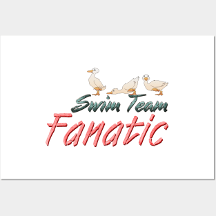 Swim Team Fanatic Posters and Art